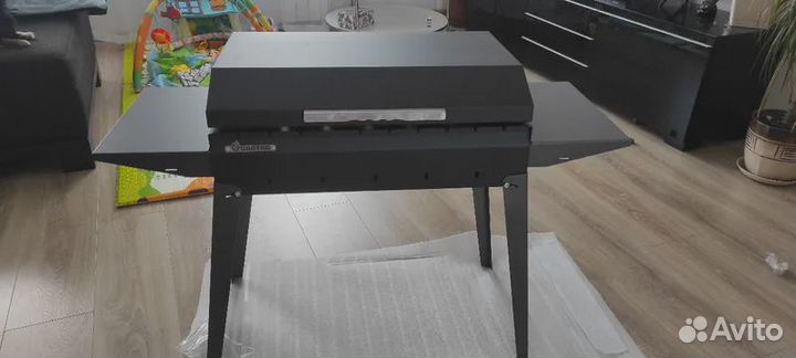 Мангал гриль барбекю с крышкой Классика 600К