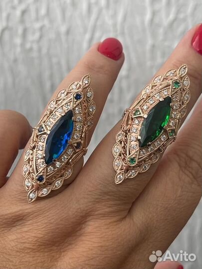 Золотое кольцо женское