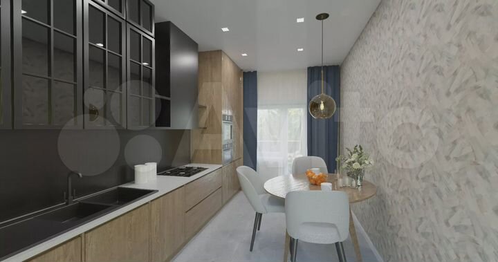 2-к. квартира, 65,3 м², 4/9 эт.