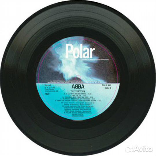 Виниловая пластинка Abba, The Visitors
