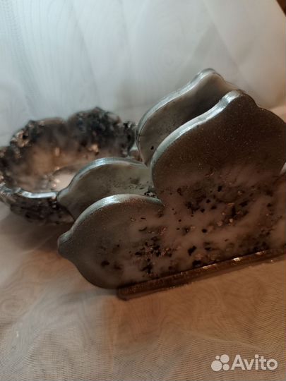 Салфетница и креманка-вазочка