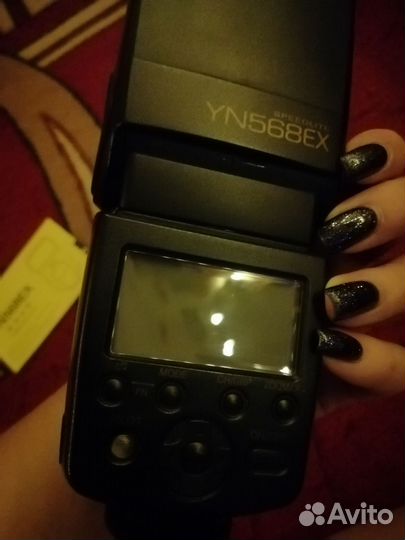 Вспышка yongnuo speedlite 568 ex