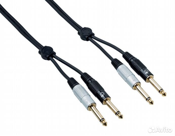 Кабель межблочный 2Jack-2Jack Bespeco EA2J500 5 m