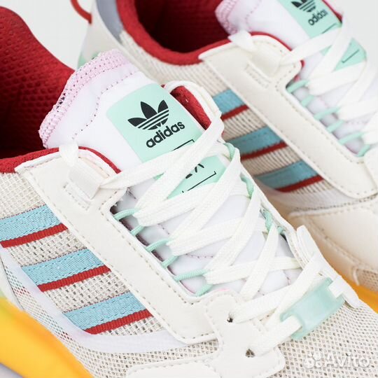 Кроссовки Adidas ZX 5K Boost White / Yellow