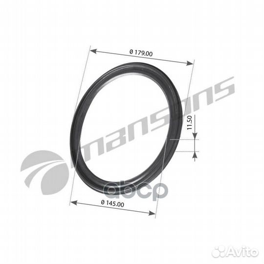 Сальник ступицы наруж SAF holland 600105 Mansons