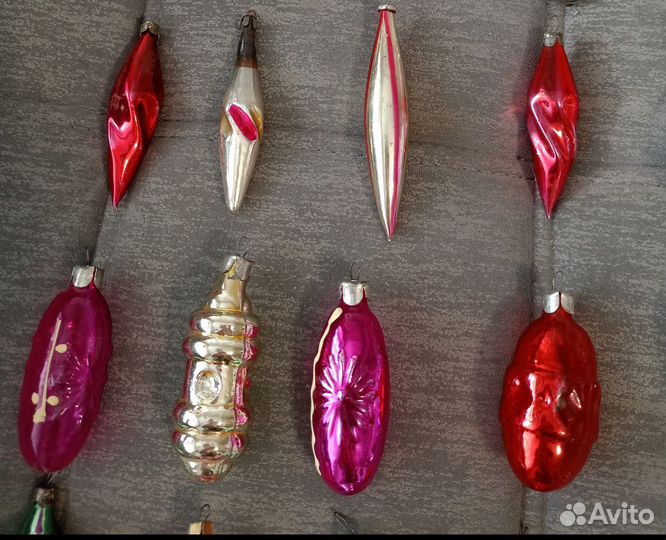 Елочные игрушки СССР 28 шт