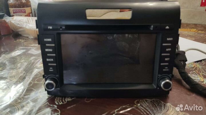 Автомагнитола с Хонды црв 2014 г.в.на Андроиде