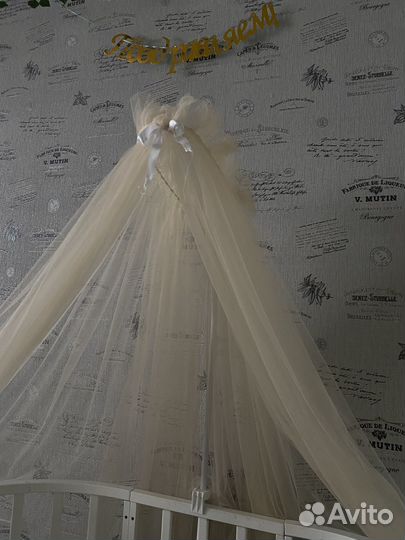 Детская кровтка овальная