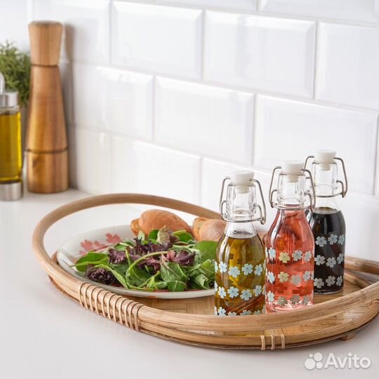 Бутылка с пробкой коркен 3шт, IKEA