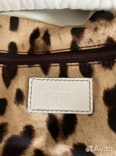 Cумка натуральная кожа бу бренд - Dolce&Gabanna