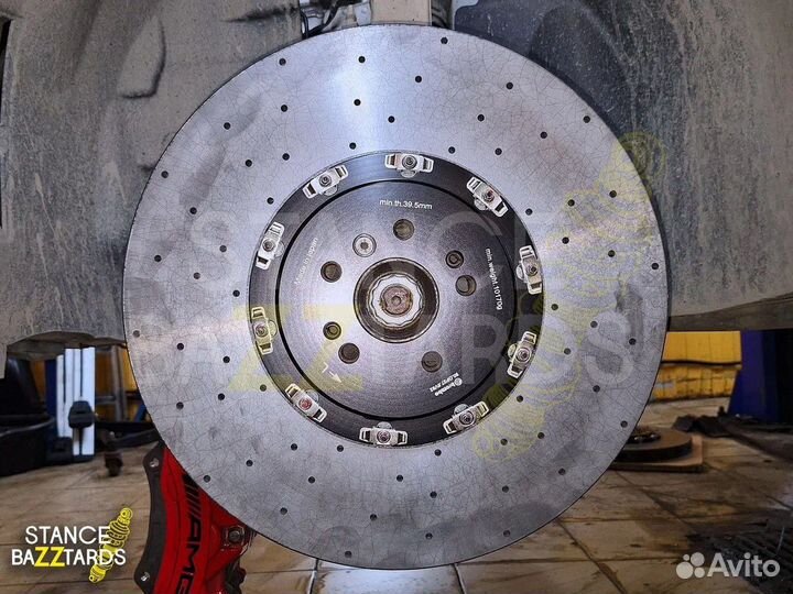 Диски тормозные карбон-керамические Brabus SV12 1