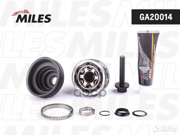 Шрус наружный audi 80/90/coupe 1.6-2.0 86-96 (G