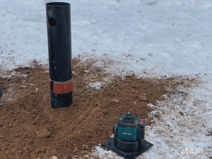 Винтовые сваи под ключ