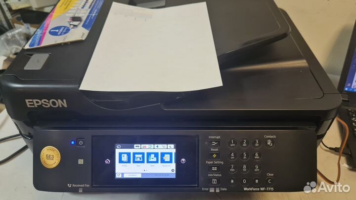 Мфу цветной А3 Epson WF - 7715