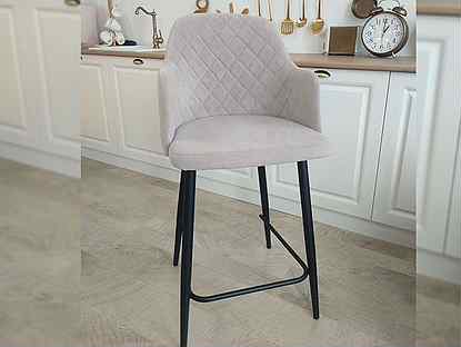 Кухонные классические мягкие стулья велюр