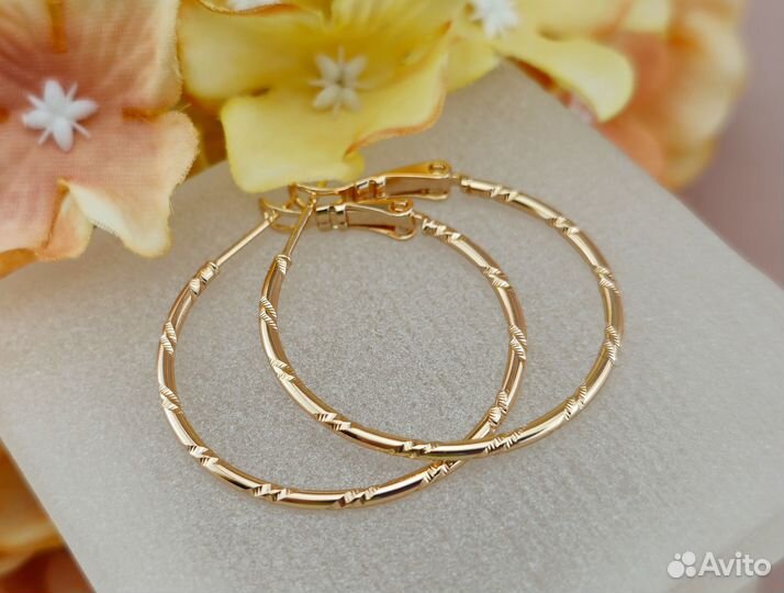 Серьги конго 