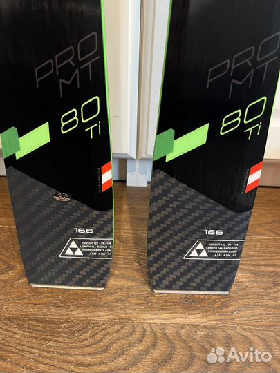 Горные лыжи 165 см Fischer Pro Mtn 80 Ti новые