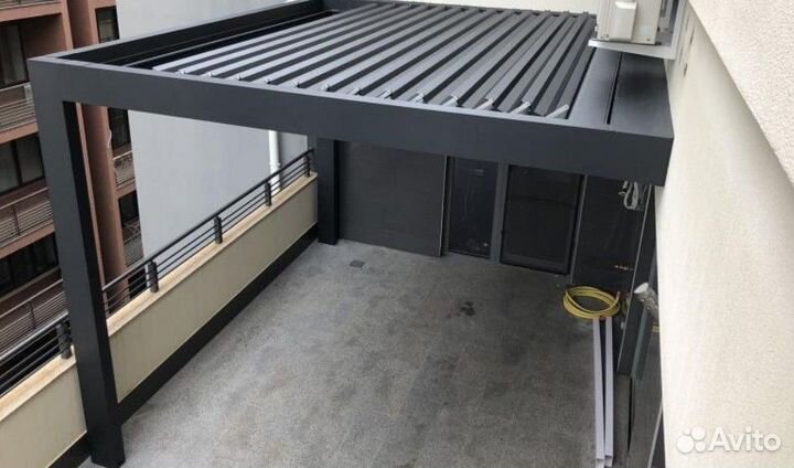 Пергола B-Cube 5,5 х 4 метра