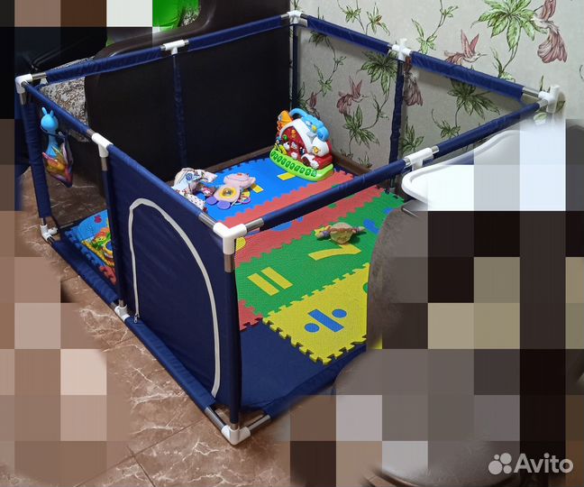 Большой детский манеж