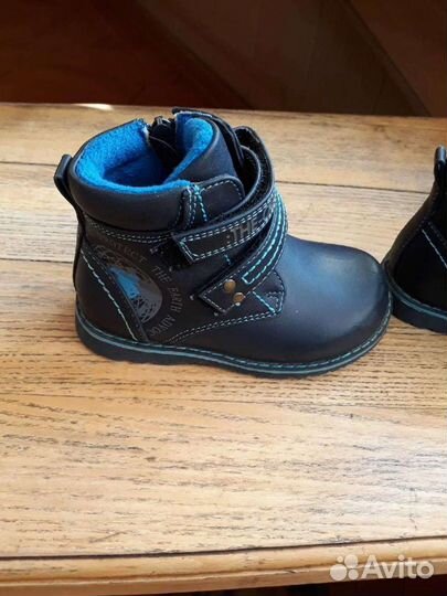 Ботинки кожа