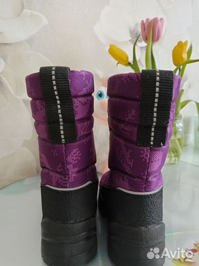 Зимние сапоги детские 28