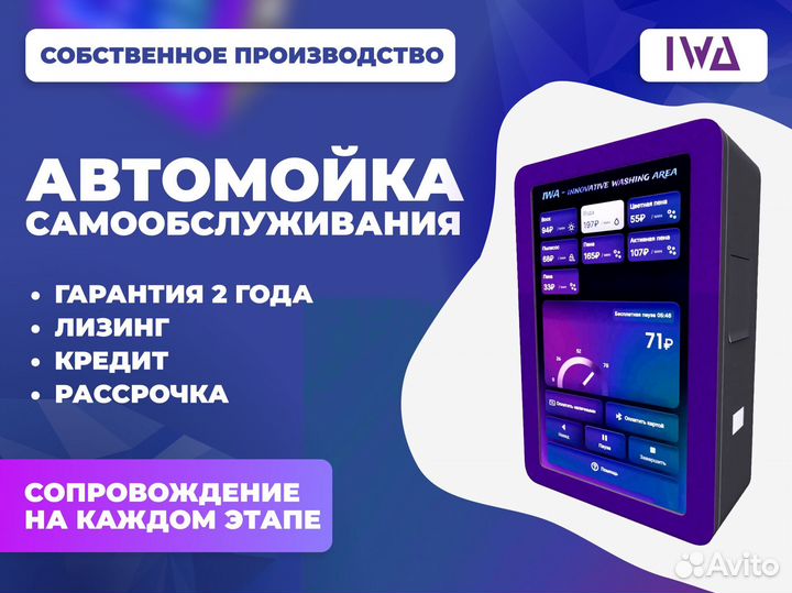 Оборудование для автомойки самообслуживания