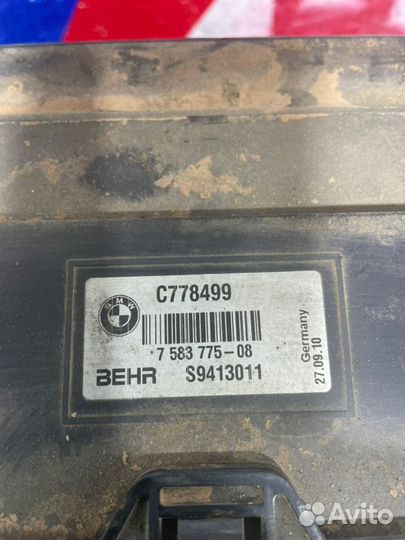 Кассета радиаторов Bmw 5 F10 N55B30A 2012