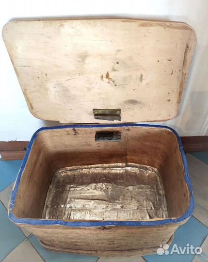 Ларь, лубяной короб начало XX века