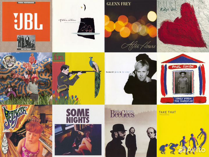 Коллекция фирменных музыкальных CD и DVD