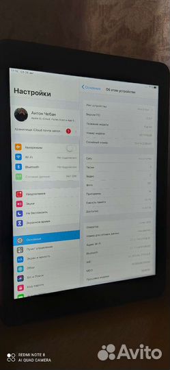 Планшет apple iPad air1