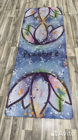 Коврик для йоги каучуковый