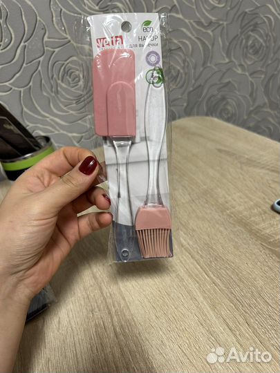 Кулинарный набор лопатка + кисточка