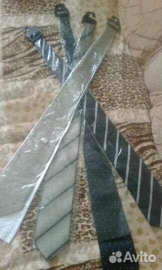 Галстуки новые 4 шт