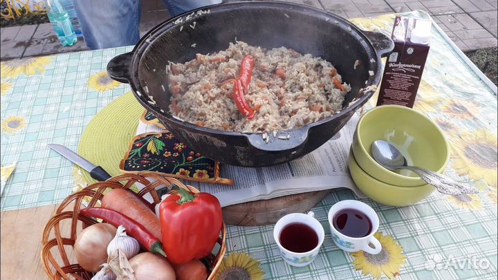 Казаны чугунные