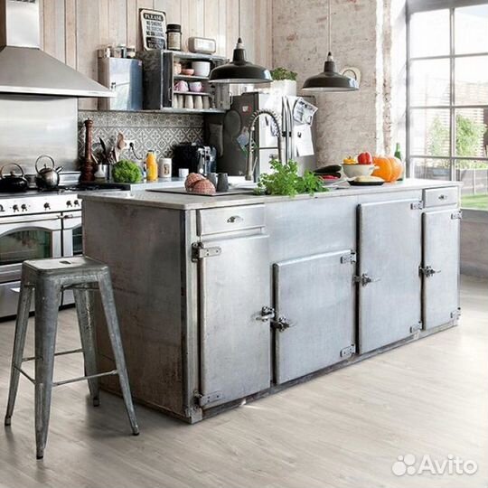 Пвх-плитка Quick-Step Livyn Дуб каньон серый