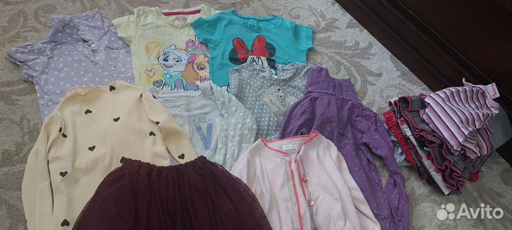 Вещи пакетом для девочки