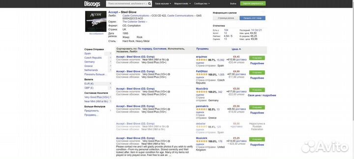 CD диски аудио