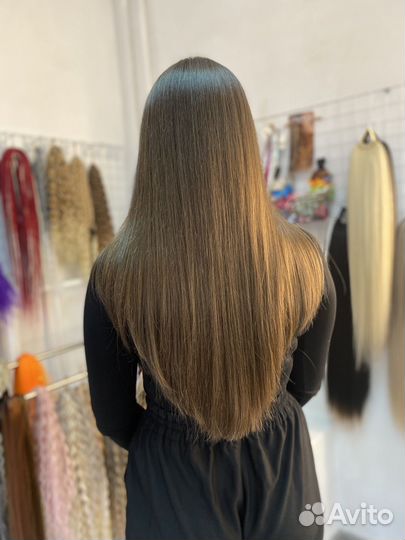 Цветное наращивание волос, наращивание волос