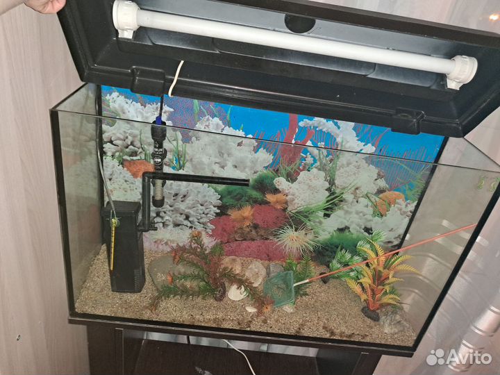 Аквариум с тумбой 80 л