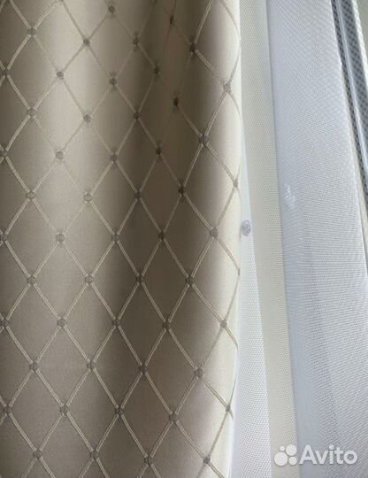 Шторы тюль комплектом 6 штук