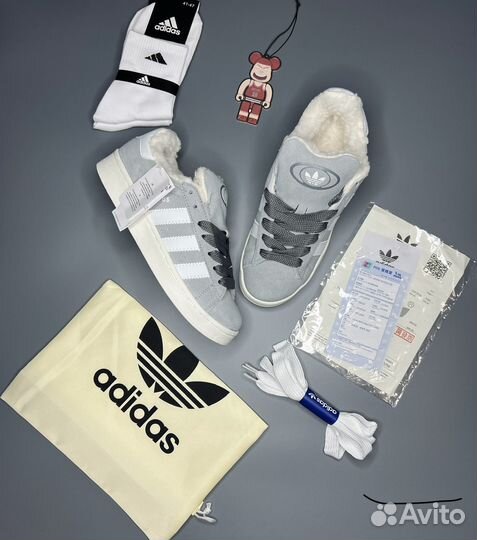 Кроссовки мужские Adidas campus 00s зимние