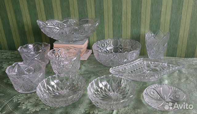 Хрустальная посуда СССР