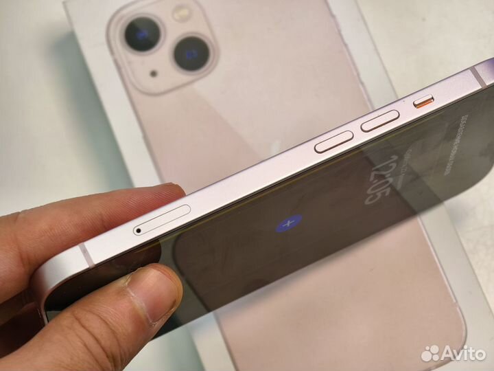С коробкой) iPhone 13 128Gb Розовый Sim+Esim