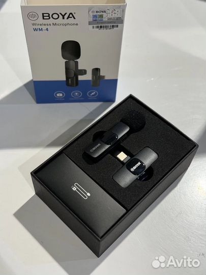 Петличный микрофон type-c