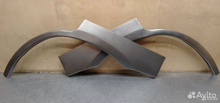 Задние арки BMW (E34) комплект цинк