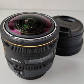 Объектив Sigma 10mm F2.8 EX DC fisheye HSM Canon