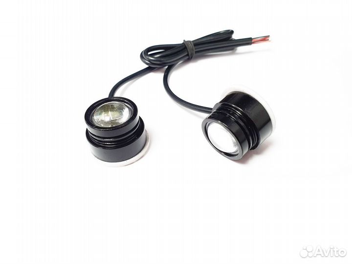 Точечные светодиодные огни carprofi DRL CP-T1 18мм