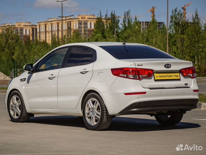 Kia Rio 1.6 МТ, 2016, 156 000 км