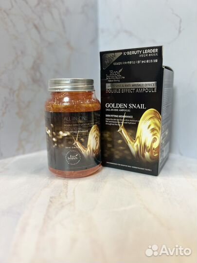 Сыворотка с муцином золотой улитки Eco Branch