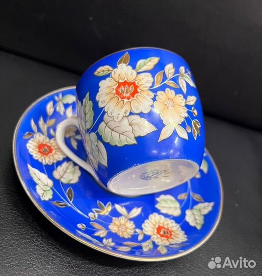 Чайная Пара Песочное Фарфор 1954